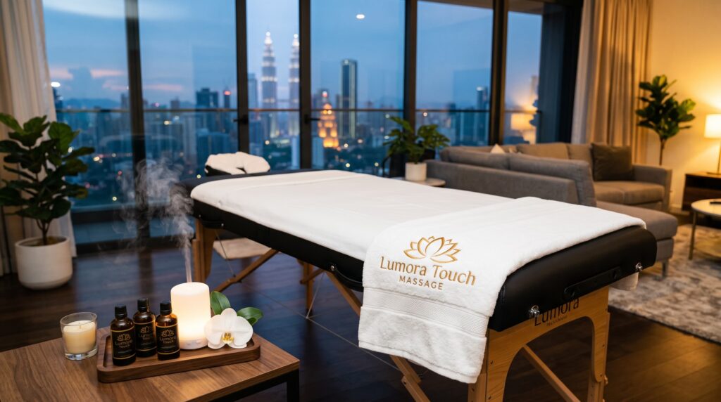 hat is outcall massage - therapist arriving for a home massage in KL
