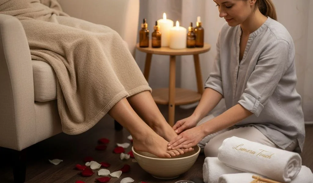 Foot Reflexology Massage Lumora Touch